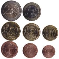(2004) Набор монет Евро Испания 2004 год   UNC